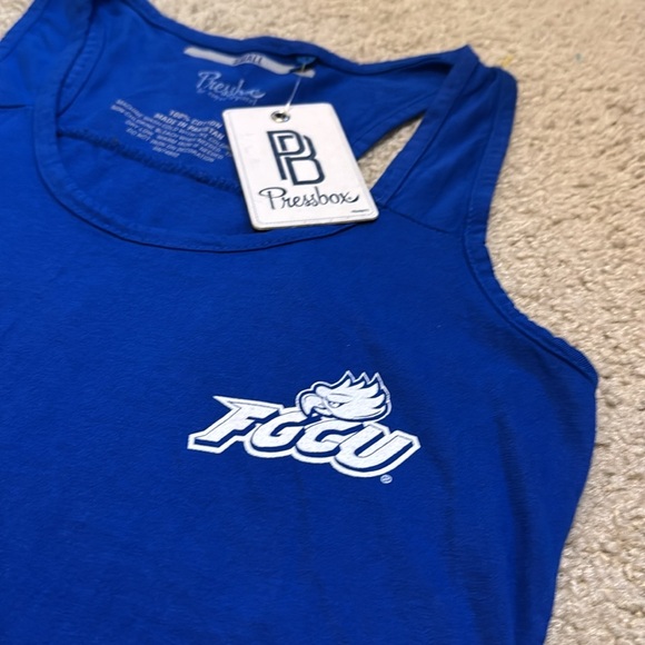 NWT Florida Gulf Coast University Eagles Racerback Tank Top - Picture 7 of 9